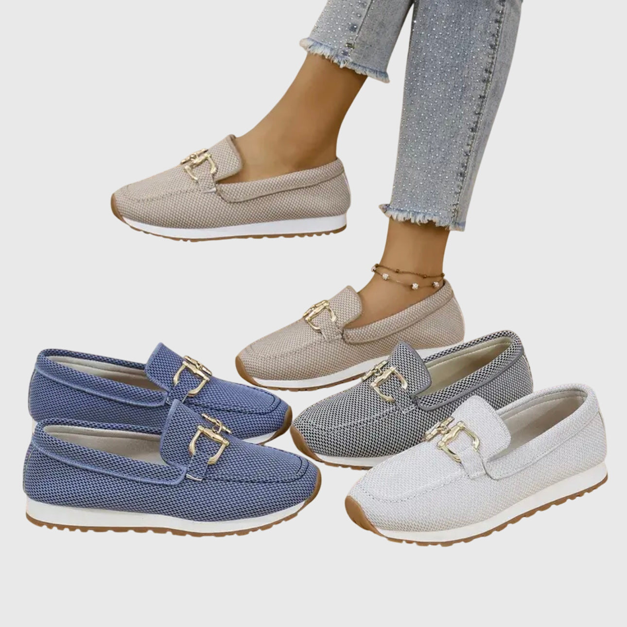 SUSIE™ | Mocasín Sport – Elegancia & Confort Podológico